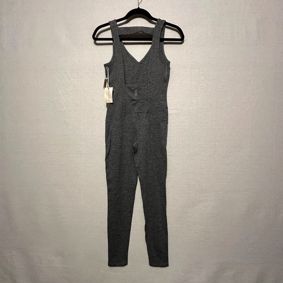 FP Movement by Free People Gray Jumpsuit M - Picture 4 of 9